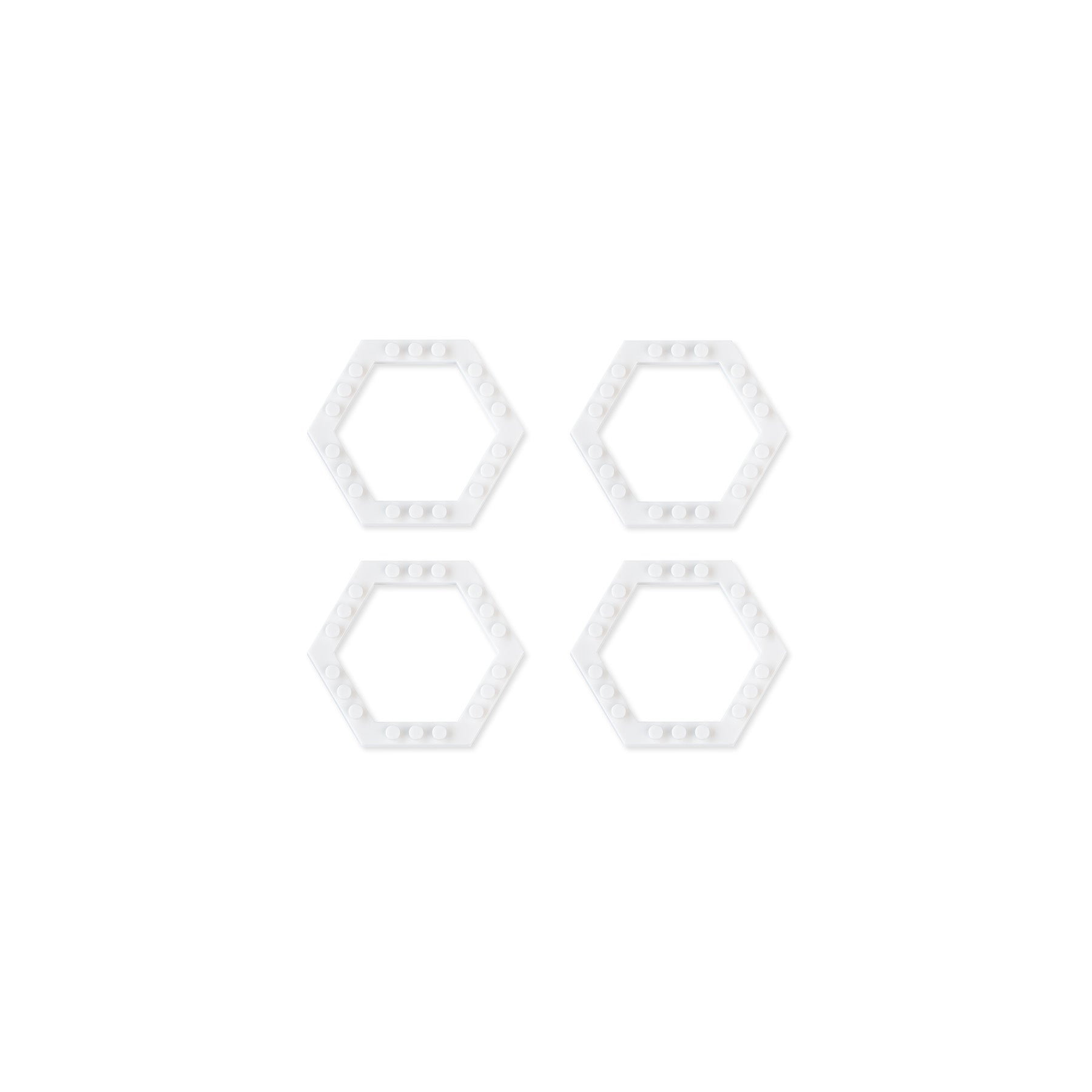 Vertigrow Expansion Kit in White UV-stabilised Polycarbonate flat lay