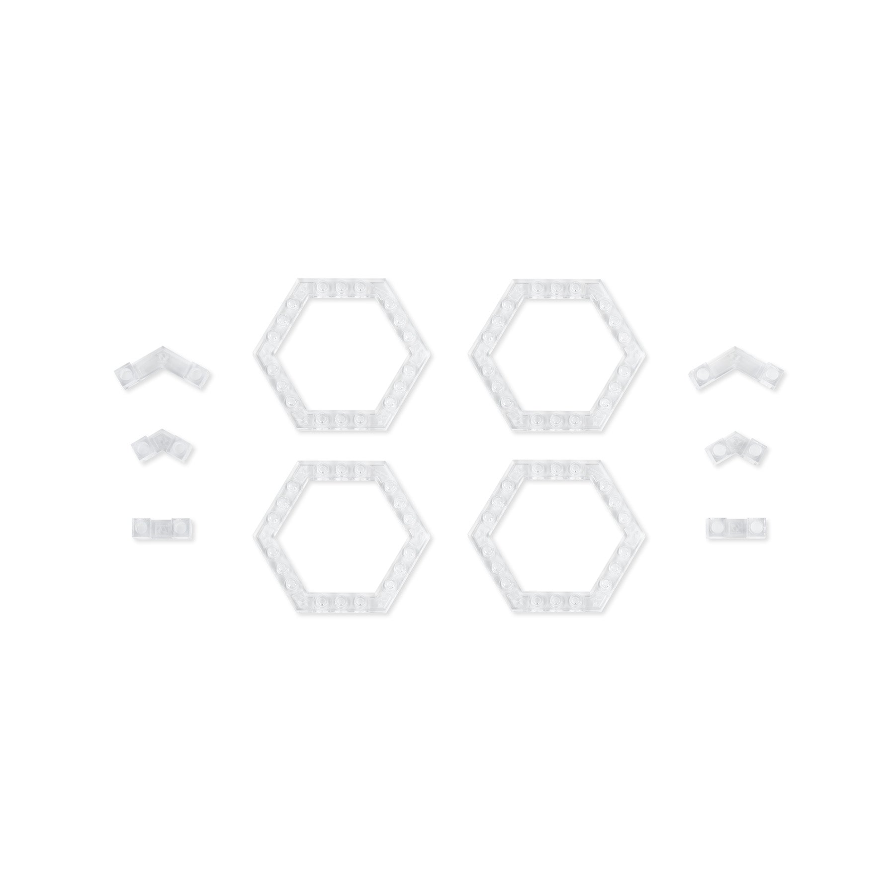 Vertigrow Expansion Kit in Clear UV-stabilised Polycarbonate flat lay