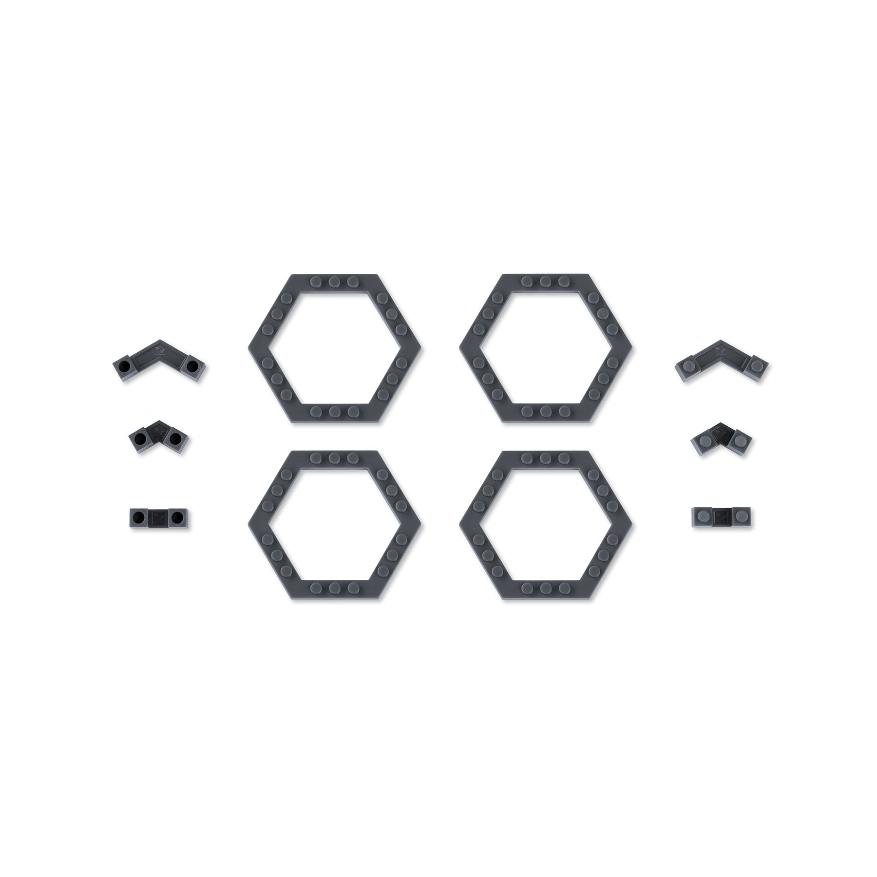 Vertigrow Expansion Kit in Grey UV-stabilised Polycarbonate flat lay